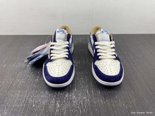 Reps LUCY CUSTOM TRAVIS JORDAN AIR 1 DM7866-808 SCOTT X 0707